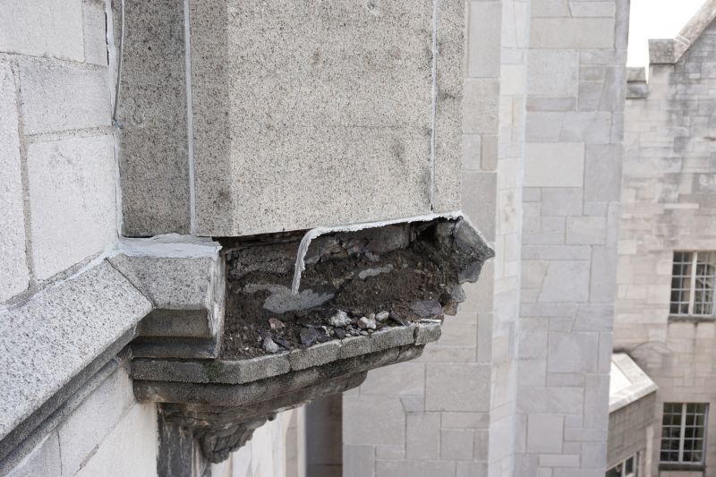 Restores the strength and stability of stone surfaces